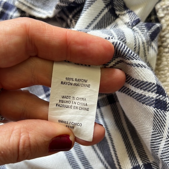 Rails flannel button down - Picture 9 of 9